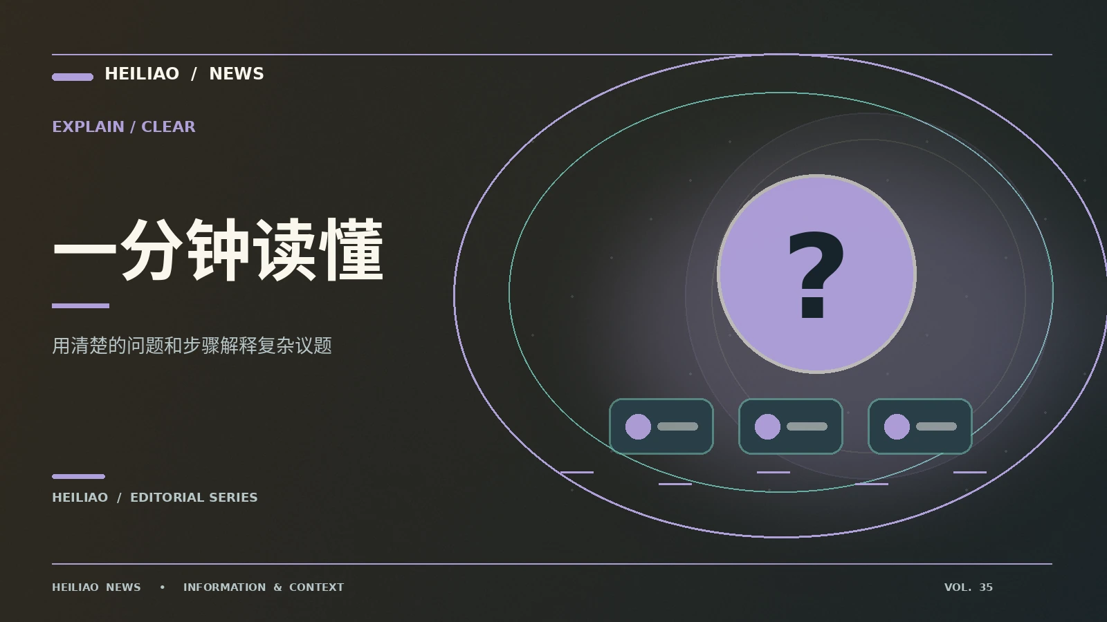 答案拆解栏目视觉