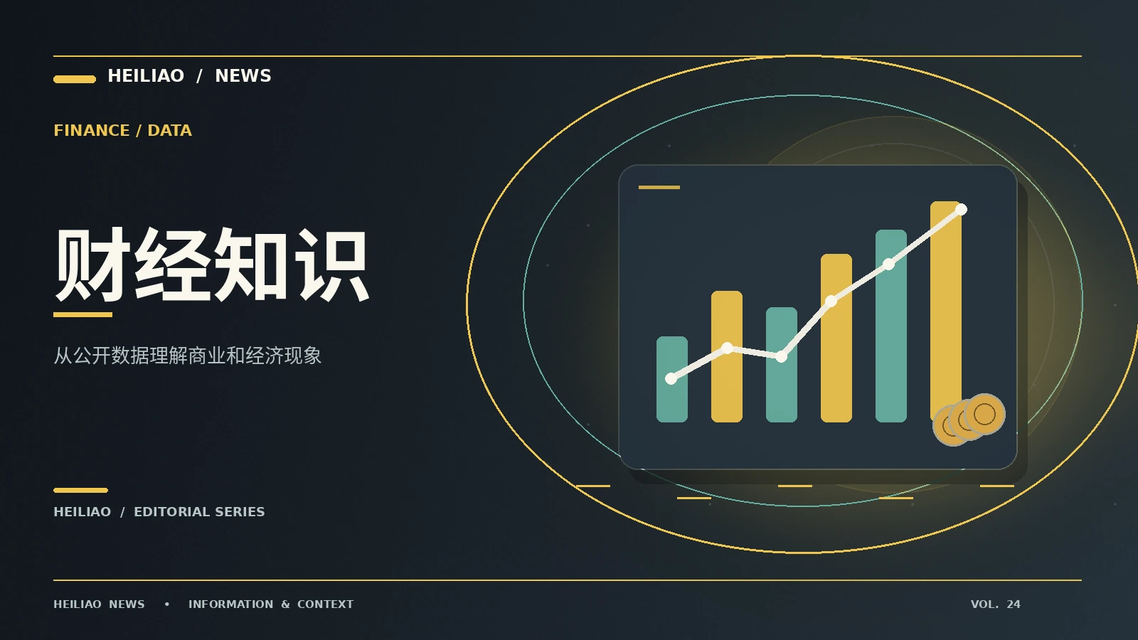 经济小课堂栏目视觉